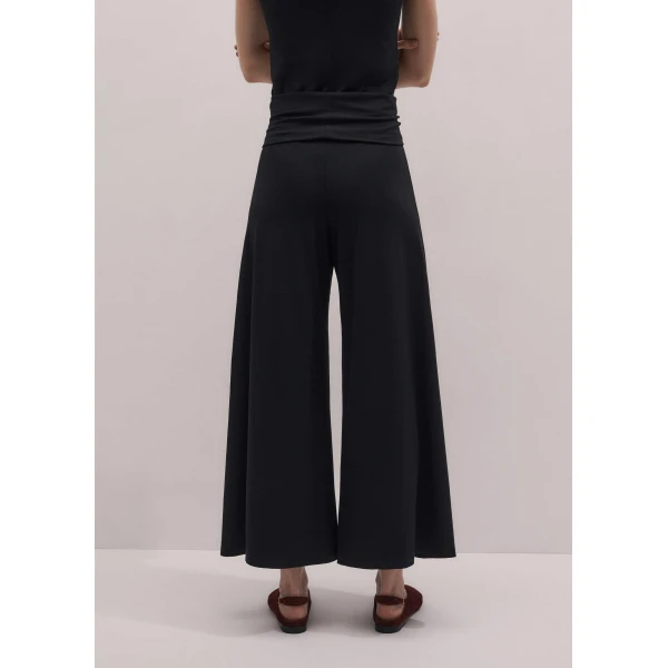 ME+EM Very Wide Crop Palazzo Pant