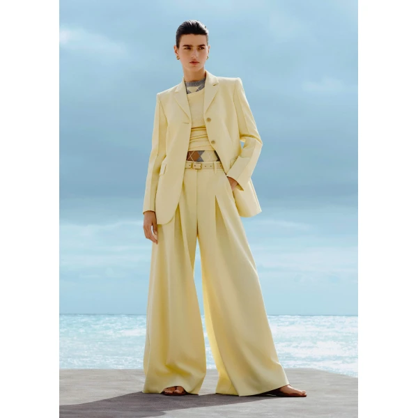 Very Wide-Leg Pant - Pants - Intelligent British Fashion at Luxury Shoes 