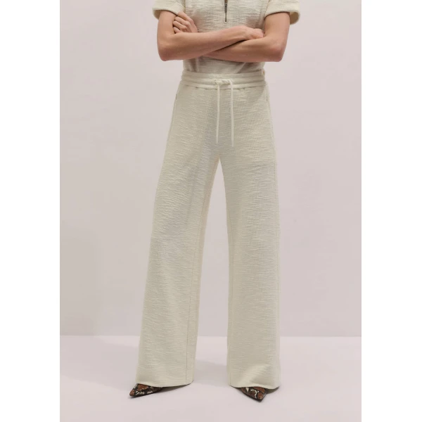 Textured Jersey - Pants - Intelligent British Fashion at Luxury Shoes 