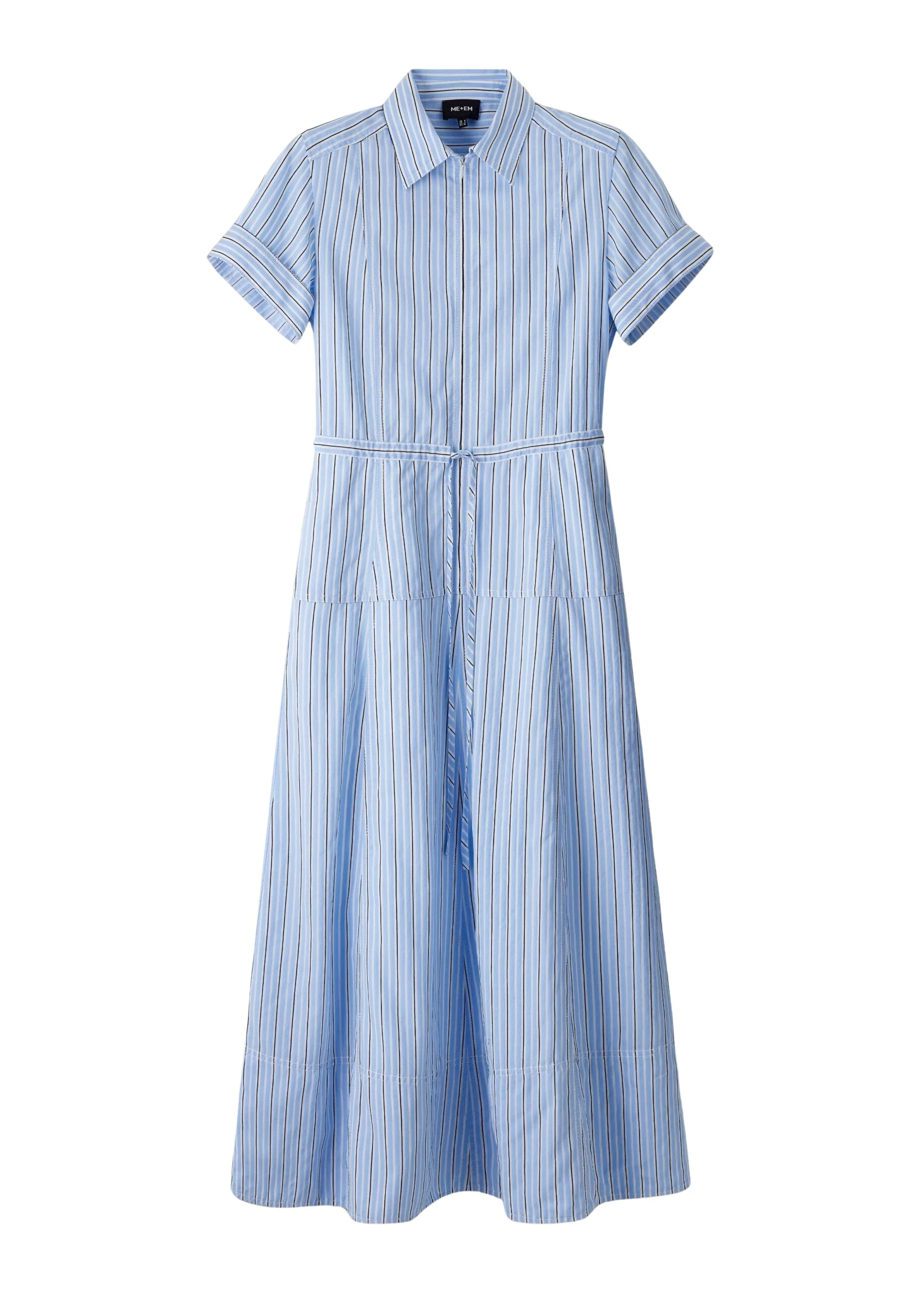 Me-and-Em-Zip-Neck-Shirt-Dress-Textured-Stripe-Coveti-scaled68667_nobg ME+EM Zip Neck Shirt Dress