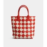 Khaite Cabat in Poppy/mist - Multicolour Totes & Top-Handle Bags - The Lotus Tote Bag - Shop at Luxury Shoes 