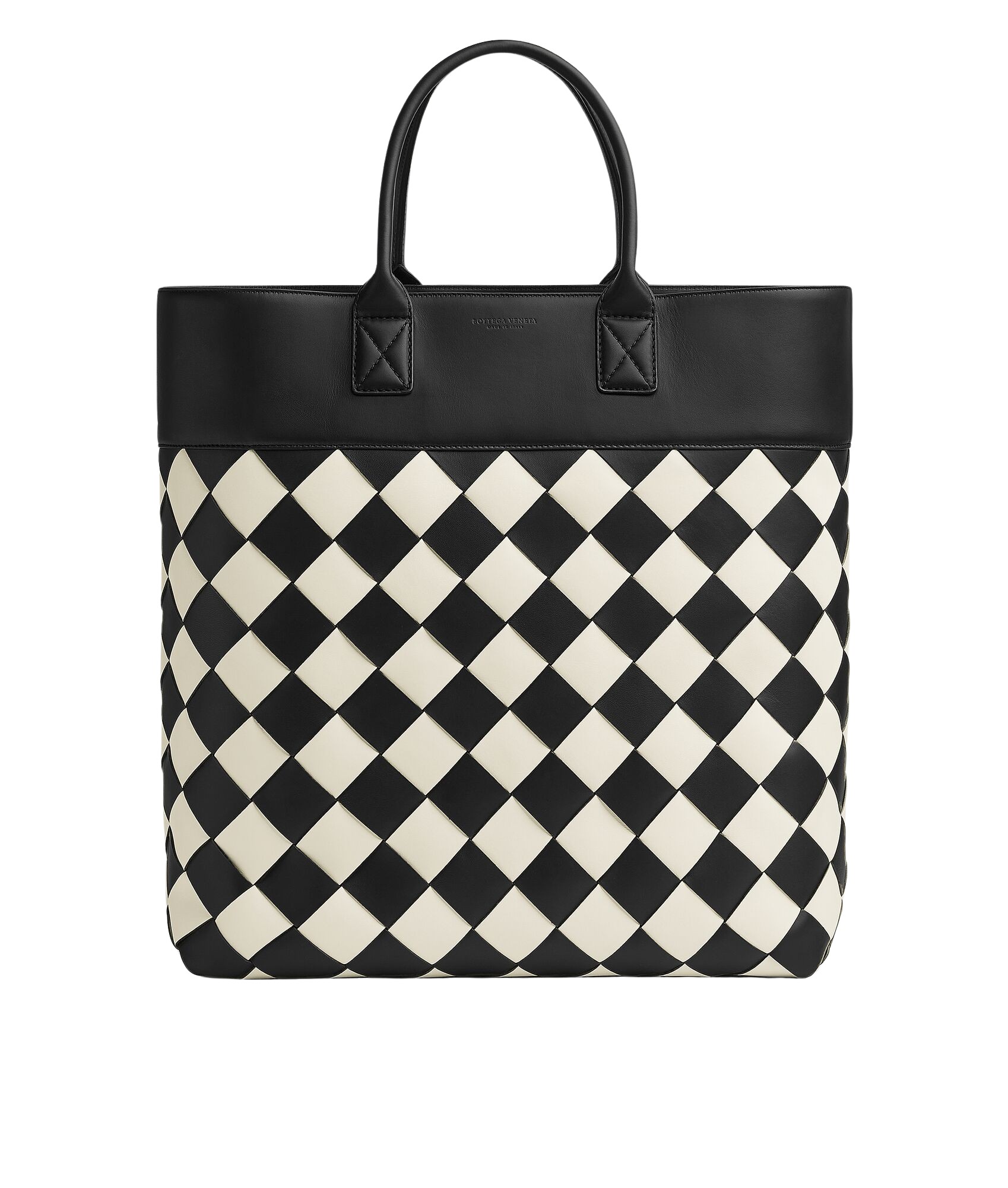 Multicolour-Maxi-Intreccio-Tote-in-Blackmist-coveti97116_nobg Khaite Maxi Intreccio Tote in Black/mist - Multicolour Totes & Top-Handle Bags - The Lotus Tote Bag - Shop at Luxury Shoes