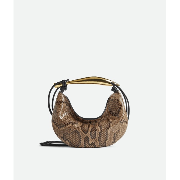 Khaite Women's Baby Sardine in Python/fondant - Multicolour Mini Bags - The Lotus Tote Bag - Shop at Luxury Shoes 