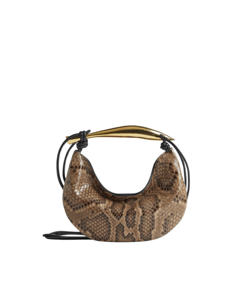 Khaite Women's Baby Sardine in Python/fondant - Multicolour Mini Bags - The Lotus Tote Bag - Shop at Luxury Shoes 