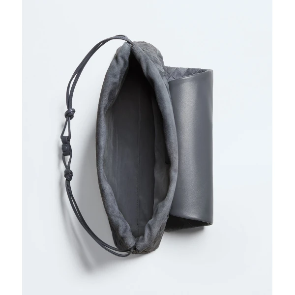 Khaite Women's Giorno in Cloudy indigo/gravel - Multicolour Shoulder & Crossbody Bags - The Lotus Tote Bag - Shop at Luxury Shoes 