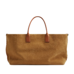 Khaite Women's Large Cabat in Camel/light wood - Multicolour Totes & Top-Handle Bags - The Lotus Tote Bag - Shop at Luxury Shoes 