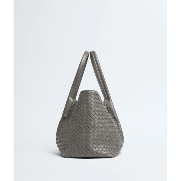 Khaite Women's Large Pinacoteca in Basalt/sour - Multicolour Totes & Top-Handle Bags - The Lotus Tote Bag - Shop at Luxury Shoes 