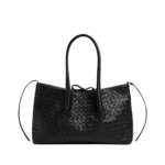 Khaite Women's Pinacoteca in Black/fondant - Multicolour Totes & Top-Handle Bags - The Lotus Tote Bag - Shop at Luxury Shoes 