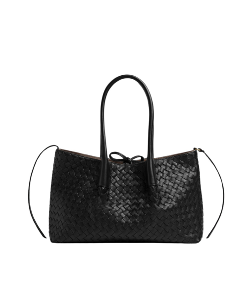 Khaite Women's Pinacoteca in Black/fondant - Multicolour Totes & Top-Handle Bags - The Lotus Tote Bag - Shop at Luxury Shoes 