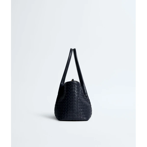 Khaite Women's Pinacoteca in Midnight/basalt - Multicolour Totes & Top-Handle Bags - The Lotus Tote Bag - Shop at Luxury Shoes 