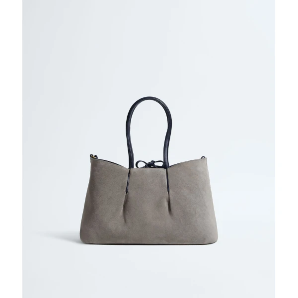 Khaite Women's Pinacoteca in Midnight/basalt - Multicolour Totes & Top-Handle Bags - The Lotus Tote Bag - Shop at Luxury Shoes 