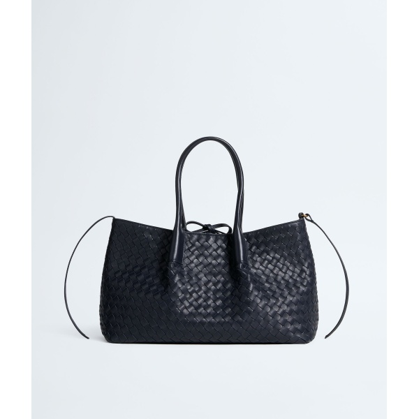 Khaite Women's Pinacoteca in Midnight/basalt - Multicolour Totes & Top-Handle Bags - The Lotus Tote Bag - Shop at Luxury Shoes 