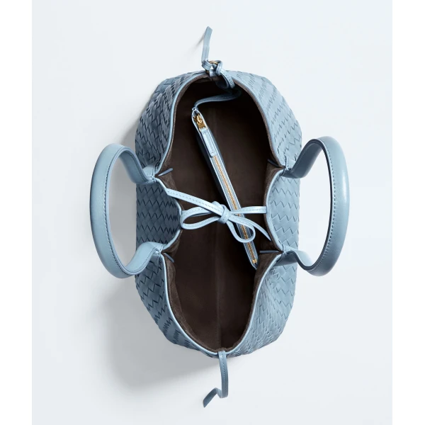 Khaite Women's Pinacoteca in Mineral/espresso - Multicolour Totes & Top-Handle Bags - The Lotus Tote Bag - Shop at Luxury Shoes 