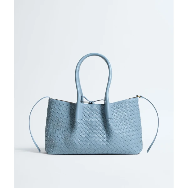 Khaite Women's Pinacoteca in Mineral/espresso - Multicolour Totes & Top-Handle Bags - The Lotus Tote Bag - Shop at Luxury Shoes 
