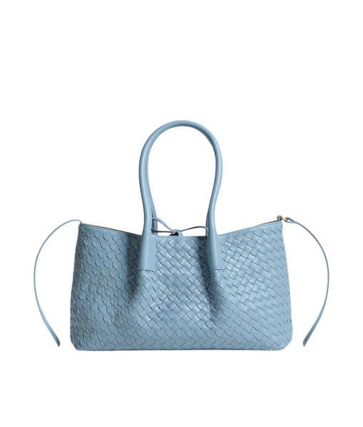 Khaite Women's Pinacoteca in Mineral/espresso - Multicolour Totes & Top-Handle Bags - The Lotus Tote Bag - Shop at Luxury Shoes 