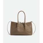 Khaite Women's Pinacoteca in Pinecone/fondant - Multicolour Totes & Top-Handle Bags - The Lotus Tote Bag - Shop at Luxury Shoes 