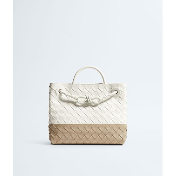 Khaite Women's Small Andiamo in Alabaster/ecru - Multicolour Totes & Top-Handle Bags - The Lotus Tote Bag - Shop at Luxury Shoes 