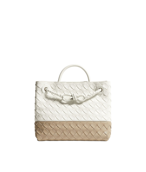 Khaite Women's Small Andiamo in Alabaster/ecru - Multicolour Totes & Top-Handle Bags - The Lotus Tote Bag - Shop at Luxury Shoes 
