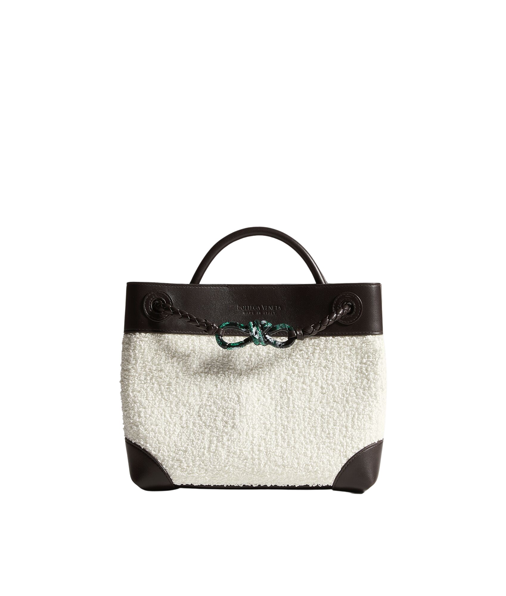 Multicolour-Womens-Small-Andiamo-in-Whiteespresso-coveti15621_nobg Khaite Women's Small Andiamo in White/espresso - Multicolour Totes & Top-Handle Bags - The Lotus Tote Bag - Shop at Luxury Shoes