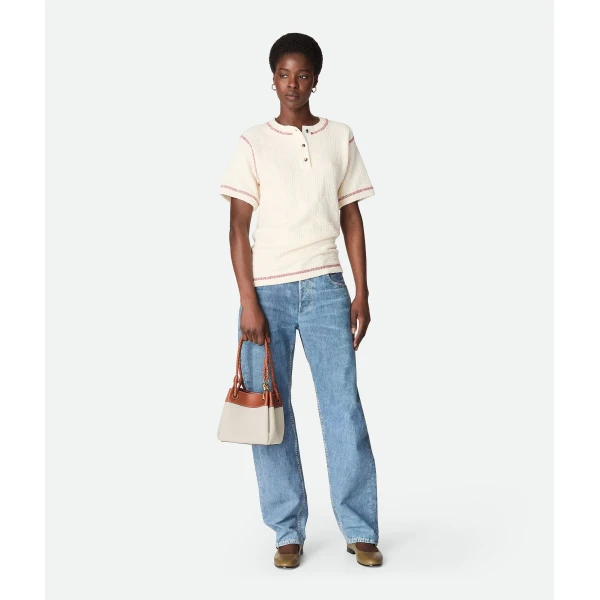 Khaite Women's Small Parachute in Natural / Lightwood - Multicolour Shoulder & Crossbody Bags - The Lotus Tote Bag - Shop at Luxury Shoes 