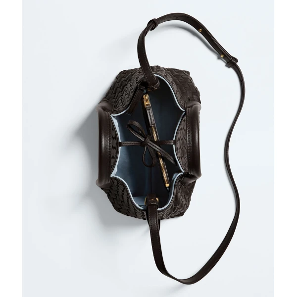 Khaite Women's Small Pinacoteca in Espresso/mineral - Multicolour Totes & Top-Handle Bags - The Lotus Tote Bag - Shop at Luxury Shoes 
