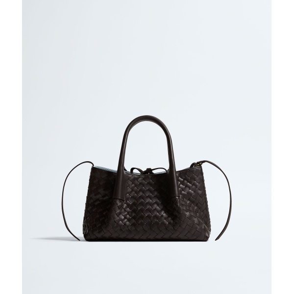 Khaite Women's Small Pinacoteca in Espresso/mineral - Multicolour Totes & Top-Handle Bags - The Lotus Tote Bag - Shop at Luxury Shoes 