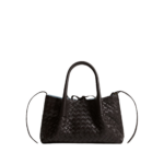 Khaite Women's Small Pinacoteca in Espresso/mineral - Multicolour Totes & Top-Handle Bags - The Lotus Tote Bag - Shop at Luxury Shoes 