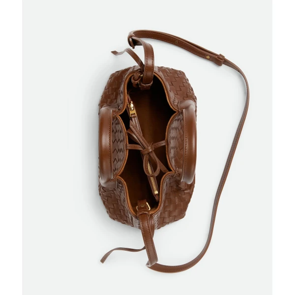 Khaite Women's Small Pinacoteca in Nocciola/amber - Multicolour Totes & Top-Handle Bags - The Lotus Tote Bag - Shop at Luxury Shoes 