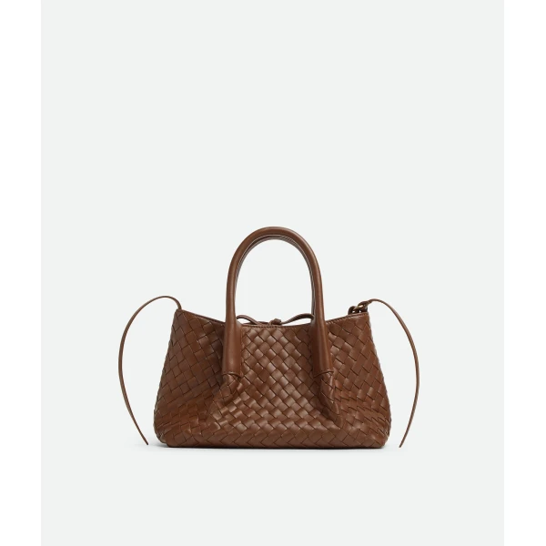 Khaite Women's Small Pinacoteca in Nocciola/amber - Multicolour Totes & Top-Handle Bags - The Lotus Tote Bag - Shop at Luxury Shoes 