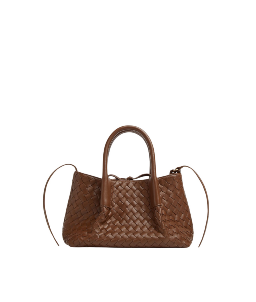 Khaite Women's Small Pinacoteca in Nocciola/amber - Multicolour Totes & Top-Handle Bags - The Lotus Tote Bag - Shop at Luxury Shoes 