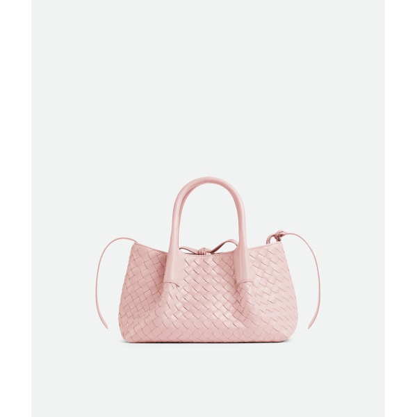 Khaite Women's Small Pinacoteca in Rose/barolo - Multicolour Totes & Top-Handle Bags - The Lotus Tote Bag - Shop at Luxury Shoes 