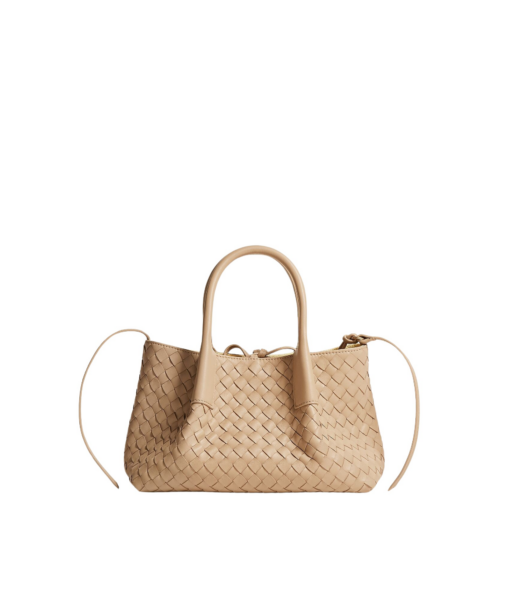 Khaite Women's Small Pinacoteca in Shore/zesty - Multicolour Totes & Top-Handle Bags - The Lotus Tote Bag - Shop at Luxury Shoes 