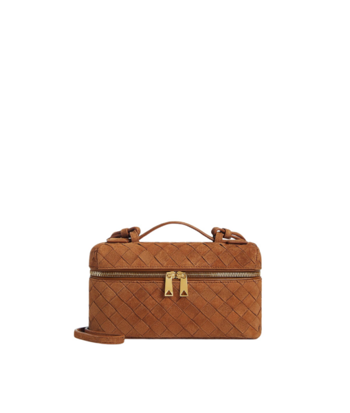Khaite Women's Bang Bang in Amber - Orange Shoulder & Crossbody Bags - The Lotus Tote Bag - Shop at Luxury Shoes 