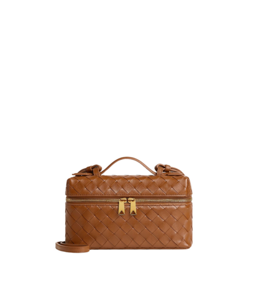 Khaite Women's Bang Bang in Amber - Orange Shoulder & Crossbody Bags - The Lotus Tote Bag - Shop at Luxury Shoes 