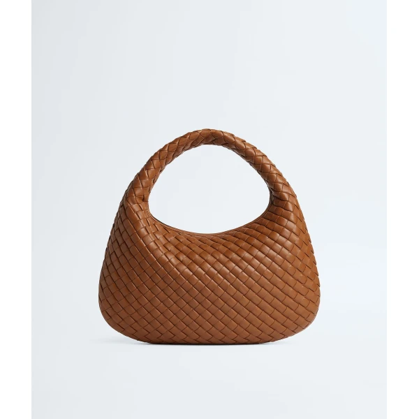 Khaite Women's Small Veneta in Amber - Orange Shoulder & Crossbody Bags - The Lotus Tote Bag - Shop at Luxury Shoes 
