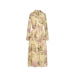 Oscar-de-la-Renta-Porcelain-Flower-Cotton-Poplin-Long-Sleeve-Dress-Dresses94178_nobg Oscar de la Renta Porcelain Flower Cotton Poplin Long Sleeve Dress - Dresses - American Luxury Evening Wear at Luxury Shoes