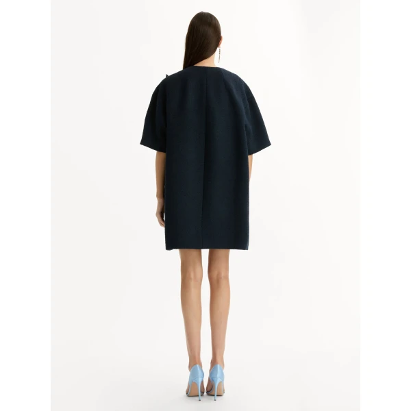 Oscar de la Renta Porcelain Flower Embroidered Coat - Coats - American Luxury Evening Wear at Luxury Shoes 