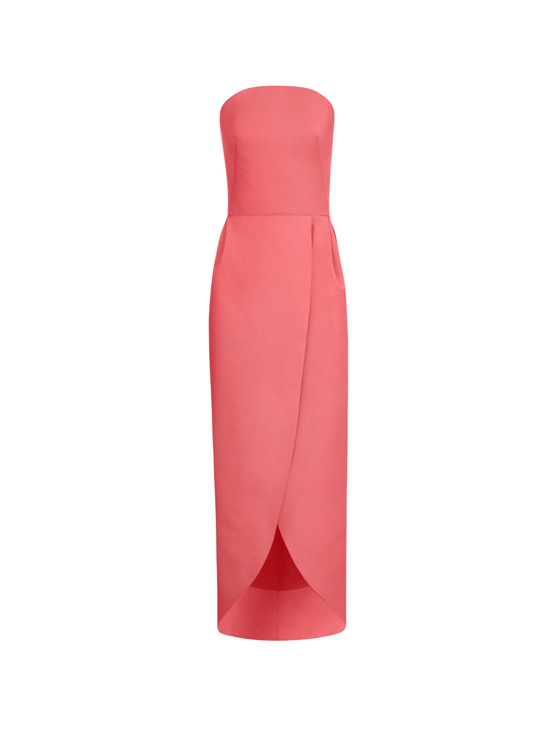 Oscar de la Renta Strapless Faille Gown - Dresses - American Luxury Evening Wear at Luxury Shoes 