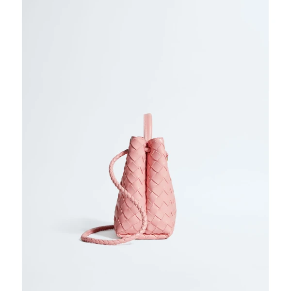 Khaite Women's Small Andiamo in Blush - Pink Totes & Top-Handle Bags - The Lotus Tote Bag - Shop at Luxury Shoes 