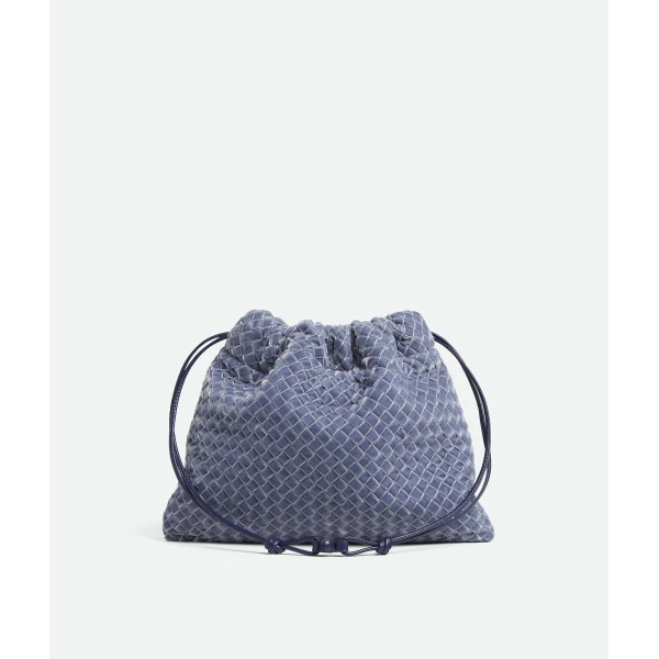 Khaite Women's Dustbag in Ash violet - Purple Shoulder & Crossbody Bags - The Lotus Tote Bag - Shop at Luxury Shoes 
