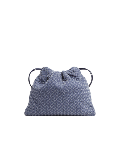 Khaite Women's Dustbag in Ash violet - Purple Shoulder & Crossbody Bags - The Lotus Tote Bag - Shop at Luxury Shoes 