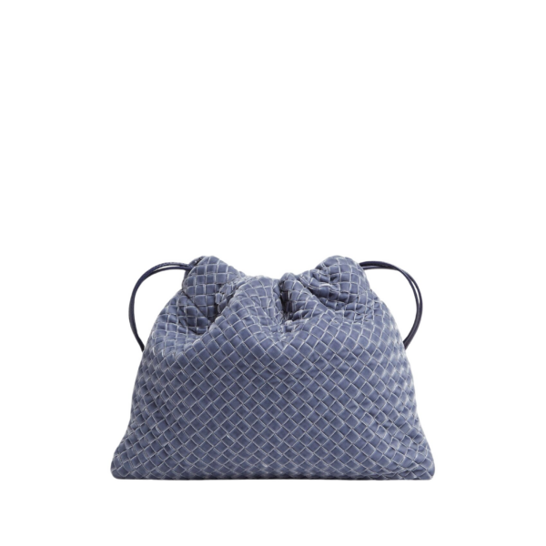 Khaite Women's Dustbag in Ash violet - Purple Shoulder & Crossbody Bags - The Lotus Tote Bag - Shop at Luxury Shoes 