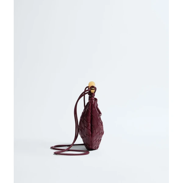 Khaite Baby Sardine in Barolo - Red Mini Bags - The Lotus Tote Bag - Shop at Luxury Shoes 