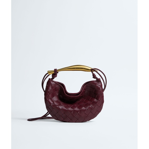 Khaite Baby Sardine in Barolo - Red Mini Bags - The Lotus Tote Bag - Shop at Luxury Shoes 