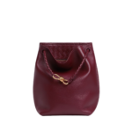 Red-Womens-Andiamo-Bucket-in-Barolo-coveti74576_nobg Khaite Women's Andiamo Bucket in Barolo - Red Bucket Bags - The Lotus Tote Bag - Shop at Luxury Shoes
