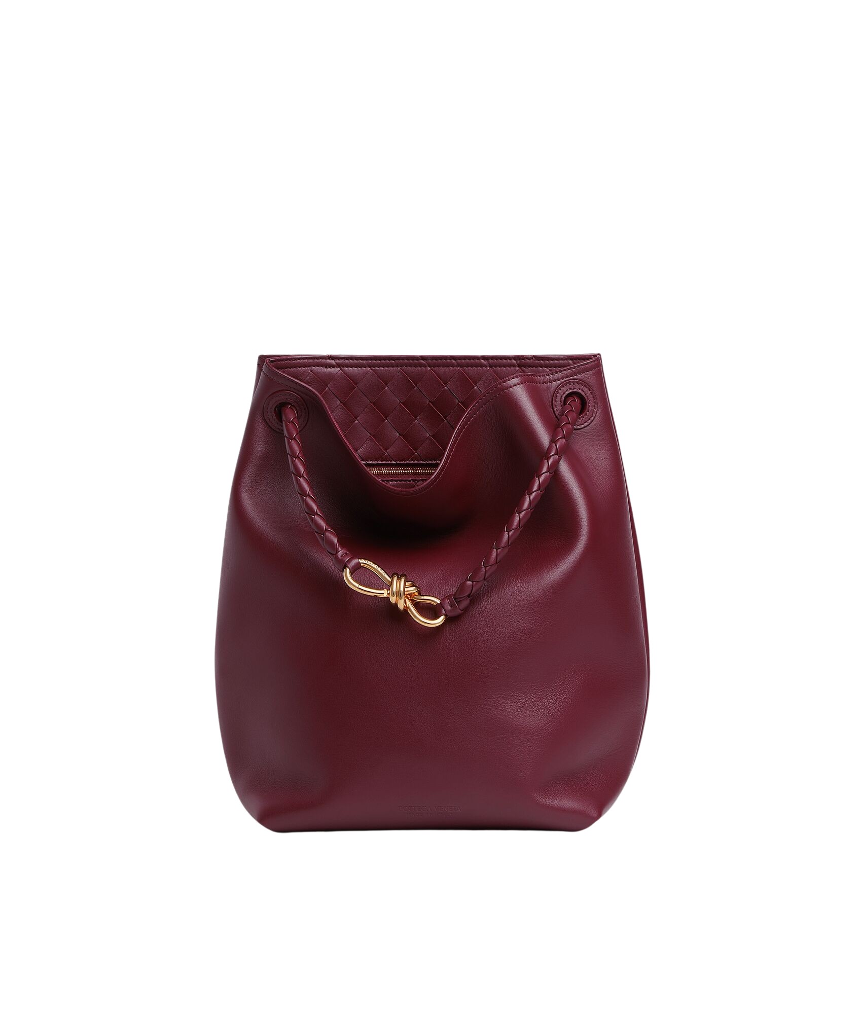 Red-Womens-Andiamo-Bucket-in-Barolo-coveti74576_nobg Khaite Women's Andiamo Bucket in Barolo - Red Bucket Bags - The Lotus Tote Bag - Shop at Luxury Shoes