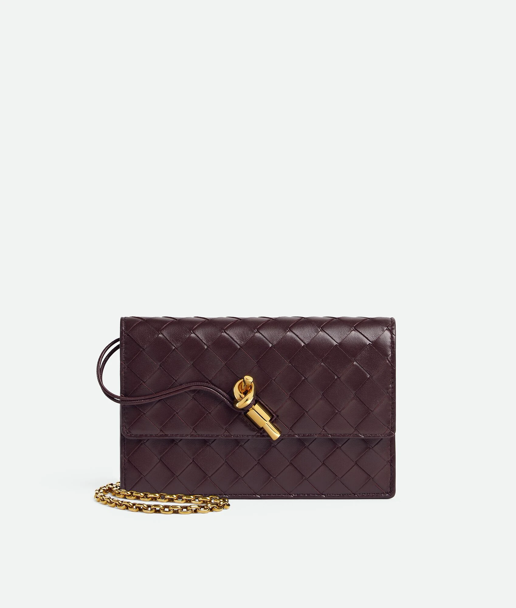 Khaite Women's Andiamo Pouch on Chain in Dark barolo - Red Shoulder & Crossbody Bags - The Lotus Tote Bag - Shop at Luxury Shoes Khaite Women's Andiamo Pouch on Chain in Dark barolo - Red Shoulder & Crossbody Bags - The Lotus Tote Bag - Shop at Luxury Shoes