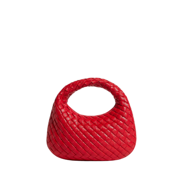 Khaite Women's Baby Veneta in Cardinal - Red Mini Bags - The Lotus Tote Bag - Shop at Luxury Shoes 