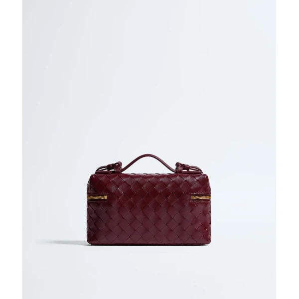Khaite Women's Bang Bang in Barolo - Red Shoulder & Crossbody Bags - The Lotus Tote Bag - Shop at Luxury Shoes 