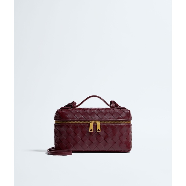 Khaite Women's Bang Bang in Barolo - Red Shoulder & Crossbody Bags - The Lotus Tote Bag - Shop at Luxury Shoes 